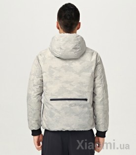 Двусторонняя куртка Xiaomi Uleemark double-sided wear men's down jacket White-Black XXL